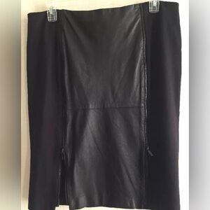 Sejour  Leather Panel Skit Size 14W